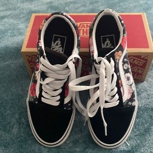 Vans floral skaters